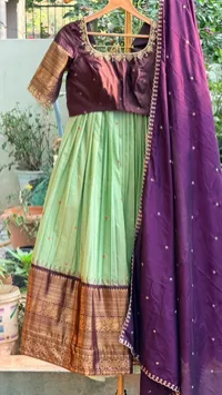 Gadwal Half Saree – Image 1