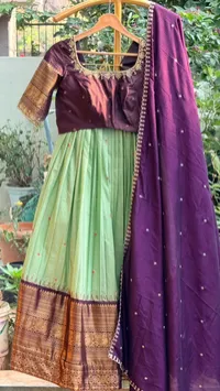Gadwal Half Saree – Image 2
