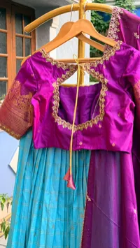 Gadwal Half Saree – Image 3