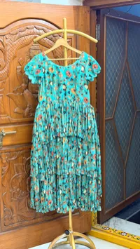 Satin Georgette Layered Maxi – Image 2