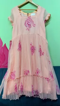 Hand Painted Georgette Maxi – Image 1