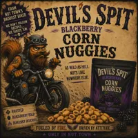 Devil's Spit Blackberry Corn Nuggies – Image 1