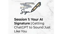 AI at YOUR Pace Workshop-Session 1 (2.5 hours) – Image 1
