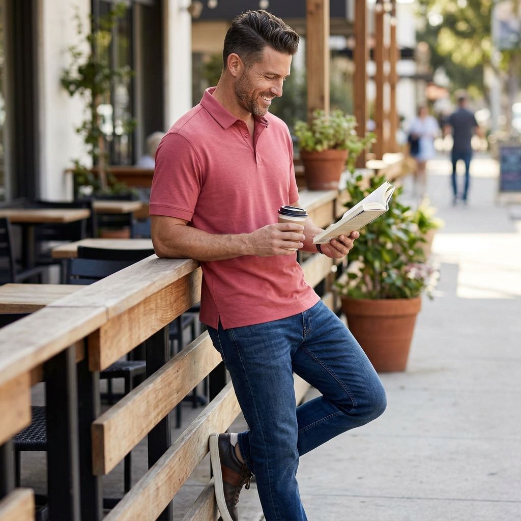 Mizzen Main Red Clay Polo – Small