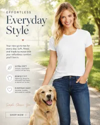 Women's Perfect Blend Tee – White, Large