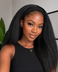 Kinky Straight Headband Wig – Image 1