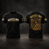 Mates Ink Rose Tee – Image 1