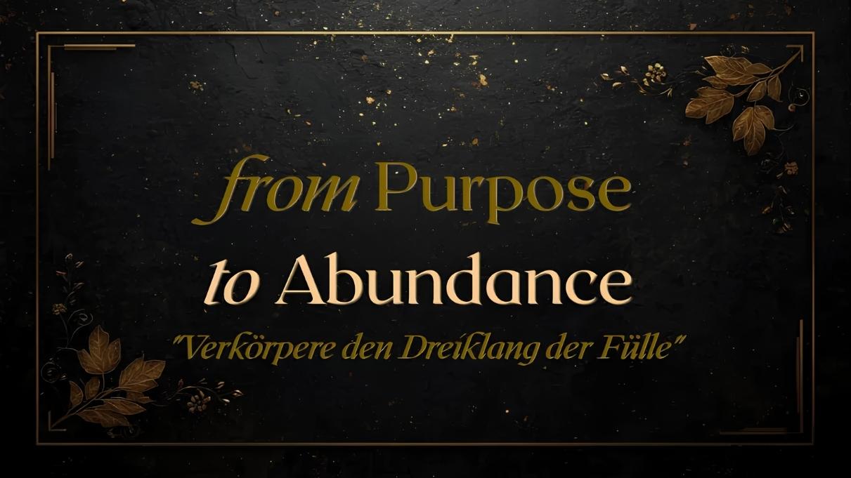 from Purpose to Abundance – Image 1