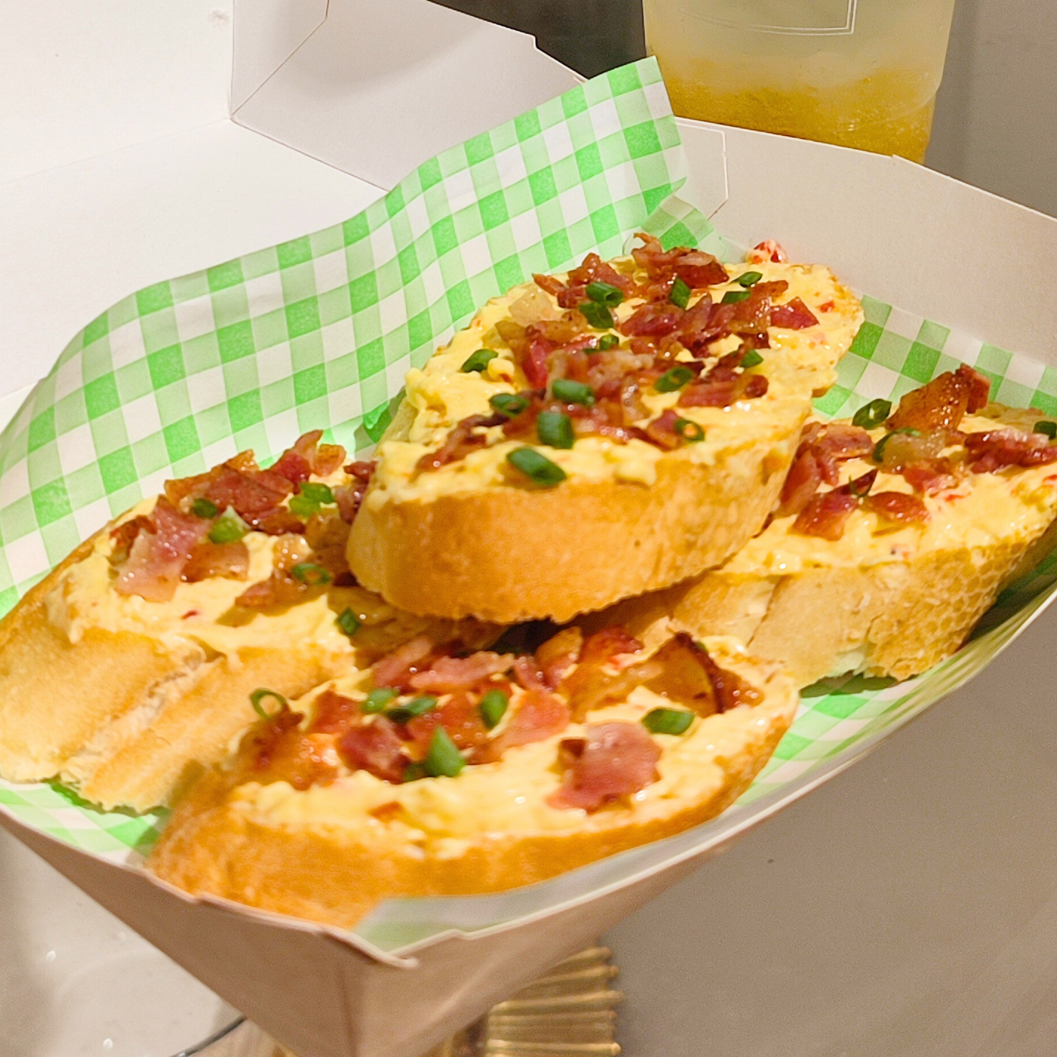 Pimiento Cheese and Bacon Bruschetta – Image 1