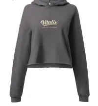 Vitalix Women's Crop Hoodie – Image 5