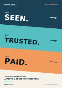 Get Seen. Get Trusted. Get Paid. – Image 1