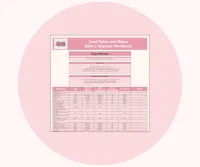 Bakery Expense Workbook – Image 1