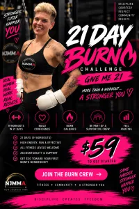 21 Day Burn Sign Up – Image 1