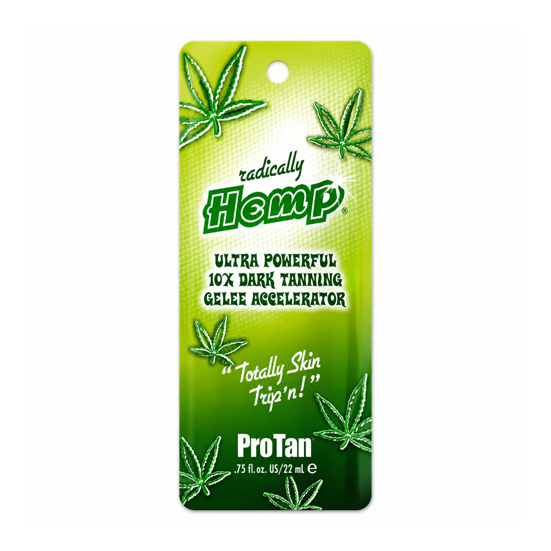 Pro Tan Radically Hemp – bronzer nélküli barnulásgyorsító gél (kinti–benti) – Image 2