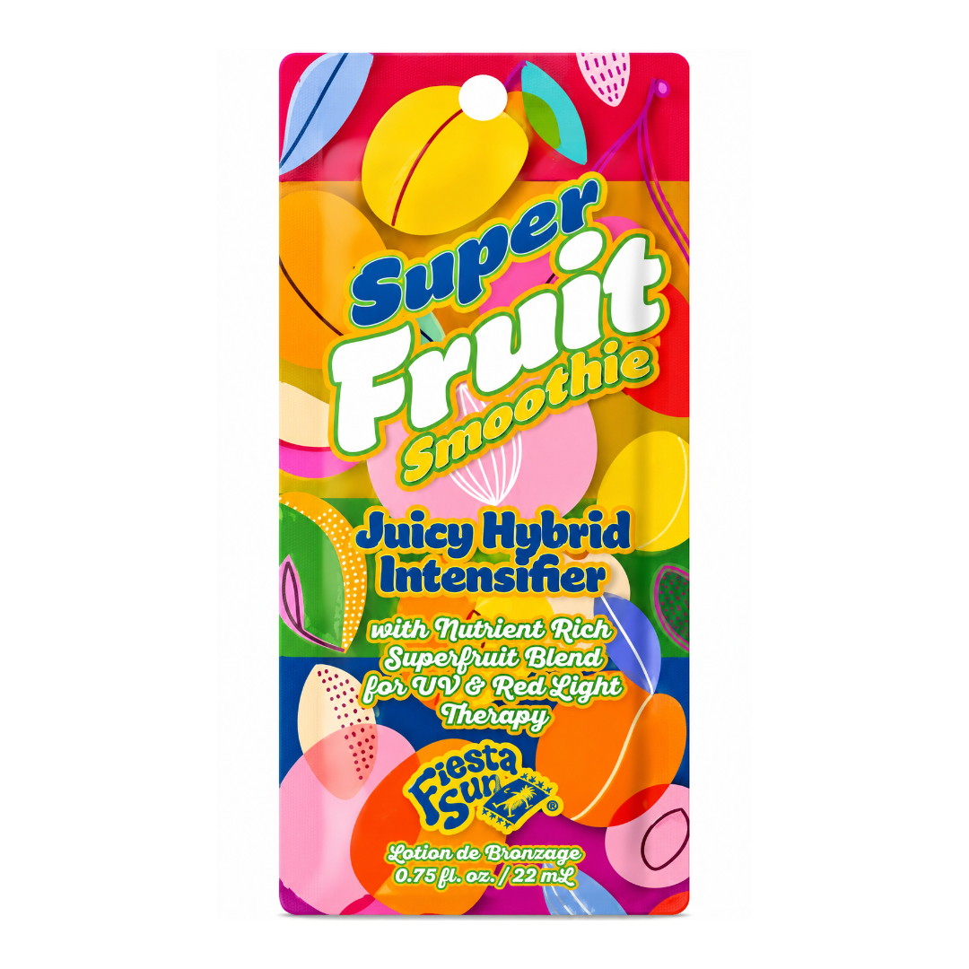 Pro Tan Super Fruit Smoothie – hibrid barnulásgyorsító (bronzer nélkül, kinti–benti / RLT kompatibilis) – Image 2