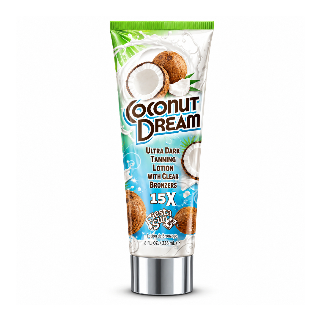 Fiesta Sun Coconut Dream – hidratáló bronzosító (15X, kinti–benti) – Image 1
