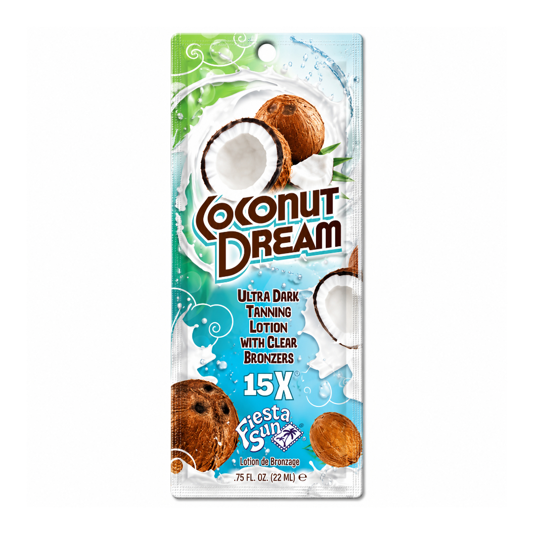 Fiesta Sun Coconut Dream – hidratáló bronzosító (15X, kinti–benti) – Image 2