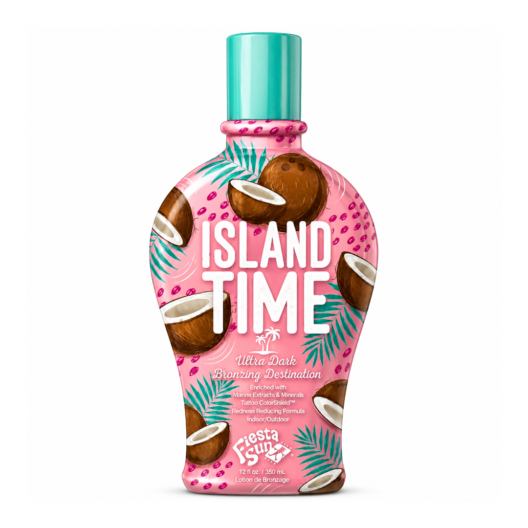 Island Time – sötét bronzosító szoláriumkrém – Image 1