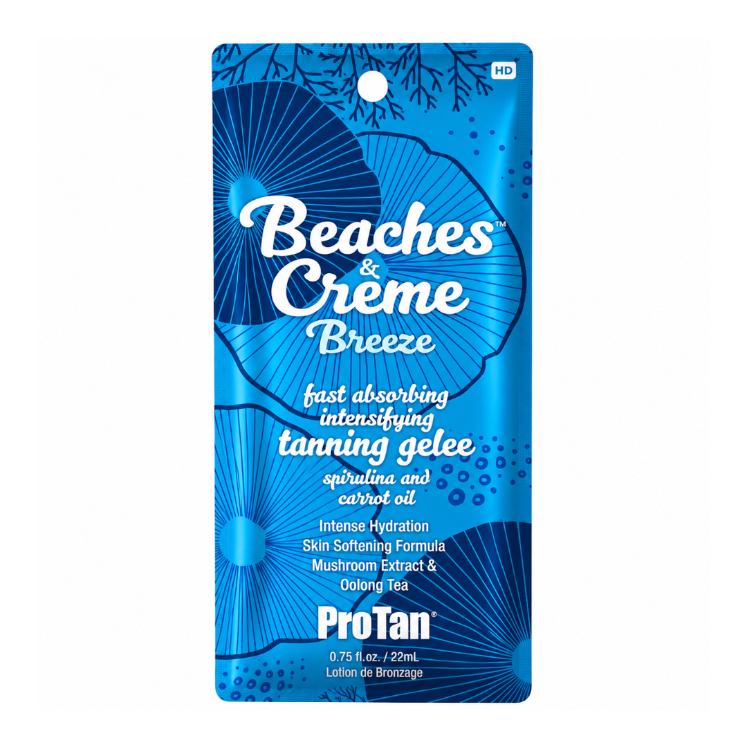 Pro Tan Beaches & Crème Breeze – barnulásgyorsító gél (bronzer nélkül, kinti–benti)  – Image 2