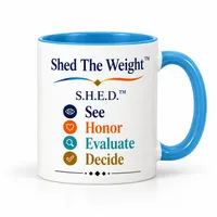 Shed The Weight™ Growth Mug: I Am Becoming Who I'm Meant to Be – Image 2