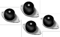 TEV-AV/79 / Vibration dampers 6 pcs 0000100351 – Image 1