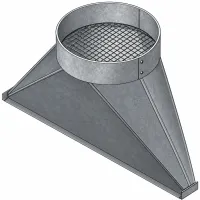 Round Rail Duct Connector RRDC-200 0000112949 – Image 1