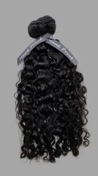 Burmese Curly Virgin Hair Bundle – Image 1