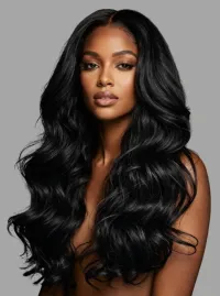 24” - Body Wave 5x5 HD Lace Closure Wig – Image 4