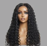 24” - Deep Wave 5x5 HD Lace Closure Wig – Image 1