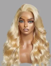 24” - 613 Body Wave Pre-Plucked 13x4 Frontal Lace Wig – Image 1