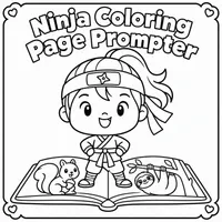 Coloring Page Prompter – Image 2