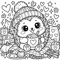 Little Friends Coloring Page Prompter – Image 4