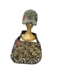 Army Style Baseball Cap & Bag Set – Image 1