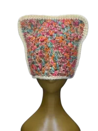 Multi Color Cat Ear Beanie – Image 1