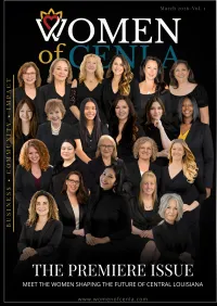 Women of Cenla: Issue No.1 (Print Copy) – Image 1