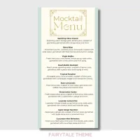 Once Upon a Time Baby Shower Drinks Menu – Editable Canva Template – Image 6