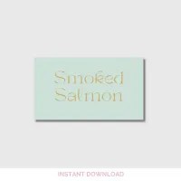 Once Upon a Time Baby Shower Buffet Labels – Editable Canva Template – Image 4