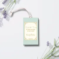 Once Upon a Time Baby Shower Favour Tag – Editable Canva Template    – Image 2