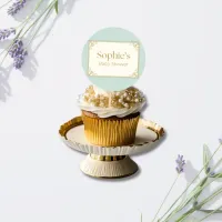 Once Upon a Time Baby Shower Cake Topper – Editable Canva Template – Image 2