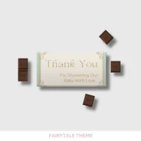 Once Upon a Time Baby Shower Chocolate Bar Label – Editable Canva Template – Image 5