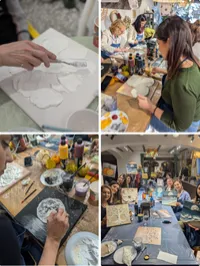 PaintandSip - Atelier pictură în relief – Image 2