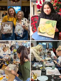 PaintandSip - Atelier pictură în relief – Image 1