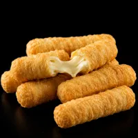 Tequeños Yellow cheese with turkey ham (30 units) – Image 1