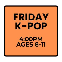 Fall Programs - Friday - Recreational K-Pop (Ages 8-11) – Image 1