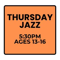Fall Programs - Thursday - Recreational Jazz (Ages 13-16) – Image 1