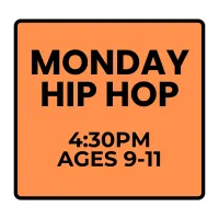 Fall Programs - Monday - Recreational Hip Hop (Ages 9-11) – Image 1