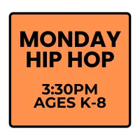 Fall Programs - Monday - Recreational Hip Hop (Ages K-8) – Image 1