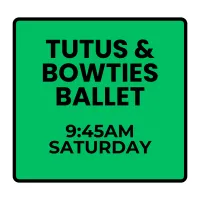 Spring Programs- Saturday Tiny Talents Tutus & Bowties Ballet (Ages 4-6) – Image 1