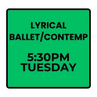 Spring Programs- Tuesday Recreational Lyrical Ballet/Contemporary (Ages 9-12) – Image 1