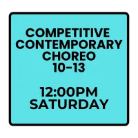 Winter Programs- Saturday Competitive Contemporary Choreography (Ages 10-13) – Image 1